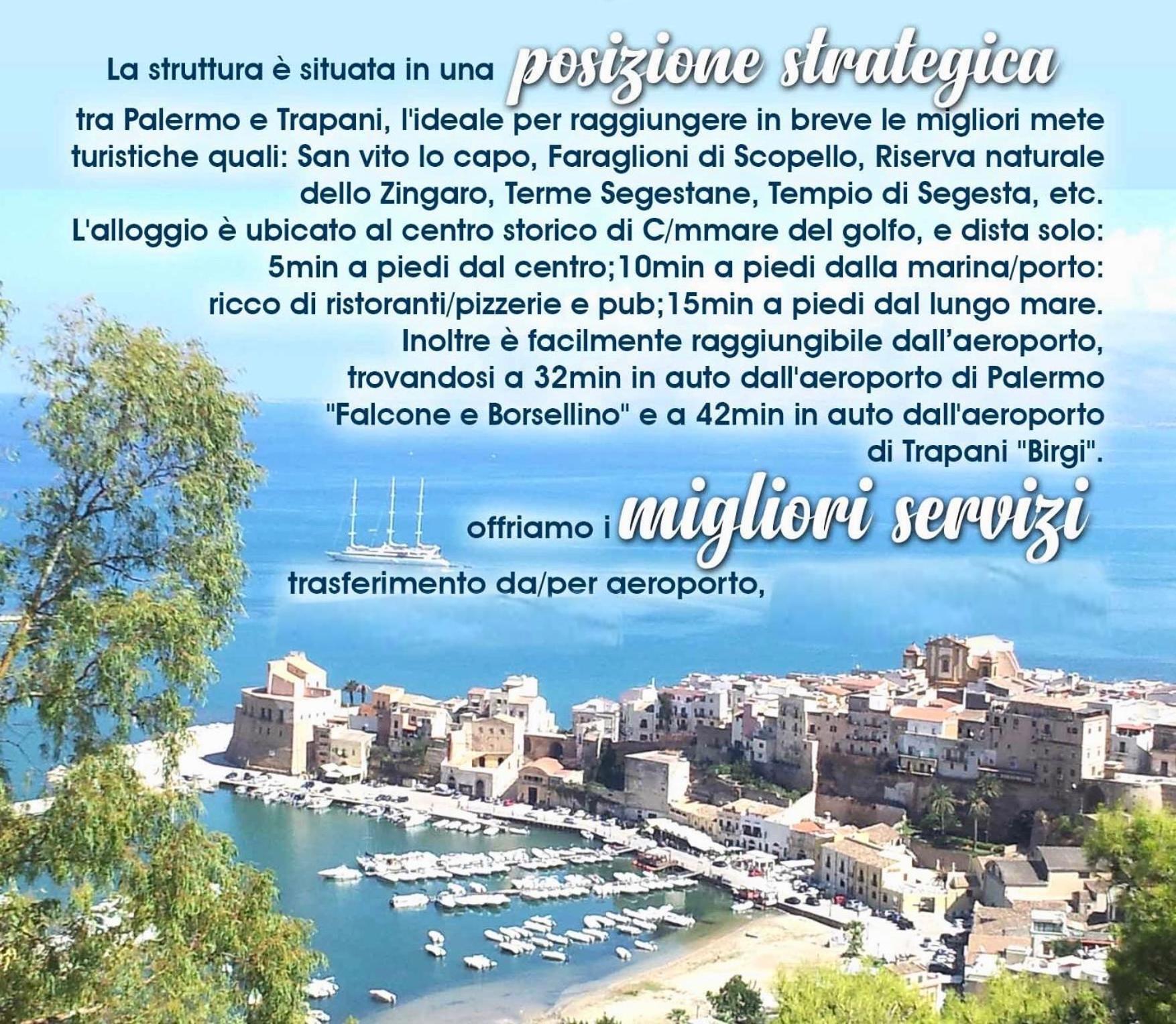 Apartamento Principe Tancredi Castellammare del Golfo Exterior foto